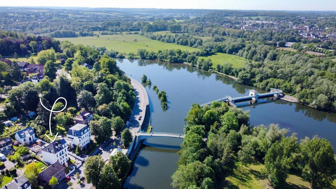 Boutique Hotel Villa Am Ruhrufer Golf & Spa Mülheim an der Ruhr Buitenkant foto